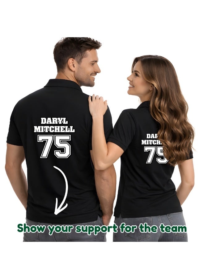 New Zealand Unisex Sports Dry-Fit Jersey - Perfect for New Zealand Sports Fans - Comfortable and Stylish New Zealand Jersey for Adults - Image 4